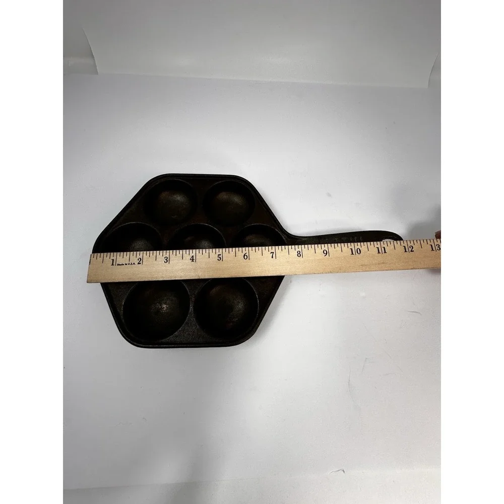 Jøtul Cast Iron Aebleskiver Pan #1 Product of Norway